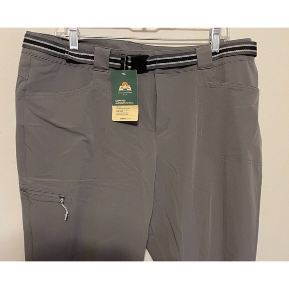 EMS Hiking Women's Compass 4 Point Convertible Light Stretch Pant 16 R NEW - Picture 2 of 11